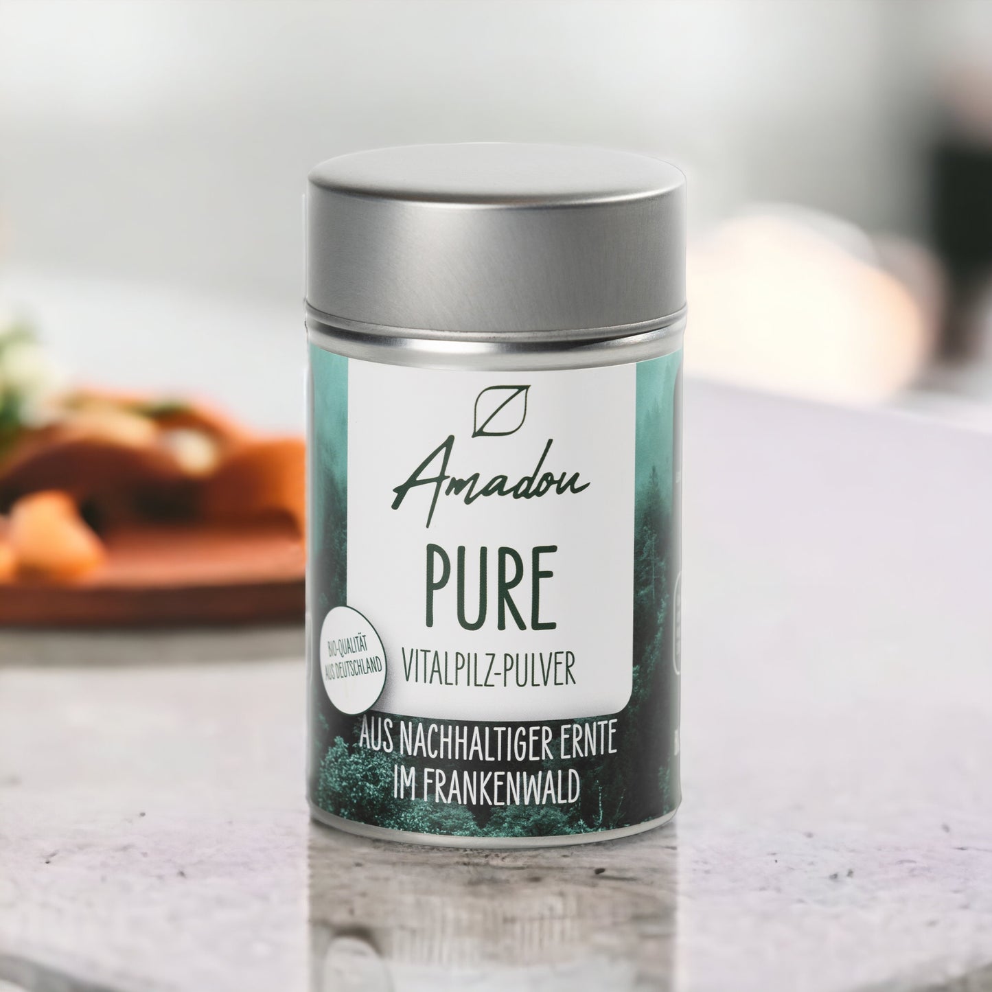 Amadou PURE Bio Zunderschwamm Pulver mit 42% Beta-Glucanen
